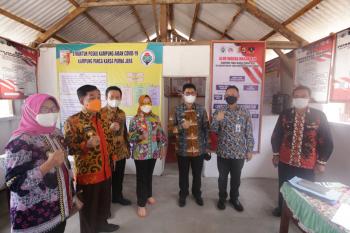 Gubernur Arinal Bentuk Tim Monitoring Pantau Pelaksanaan PPKM, Bagikan Masker ke Gugus Tugas Kabupaten Tulang Bawang
